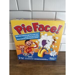 NEW! Hasbro Pie Face Family Game Whipped Cream, Ages 5 and up